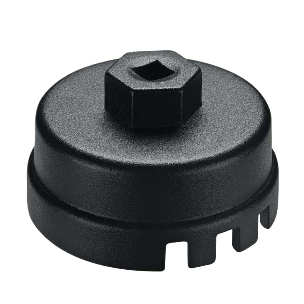 Oil Filter Cap Wrench Cup Socket Remover Tool Compatible With 64MM