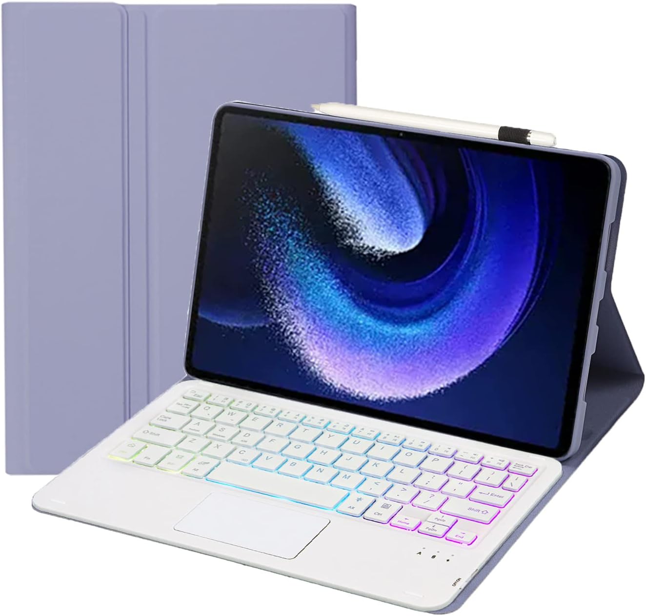 KVAGO - Funda Para Teclado Para Samsung Galaxy Tab S9 Ultra / S8 Ultra De 14.6 Pulgadas 2023-7