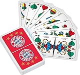 Bayerisches Blatt FC Bayern Spielkarten Schafkopf rot/weiß