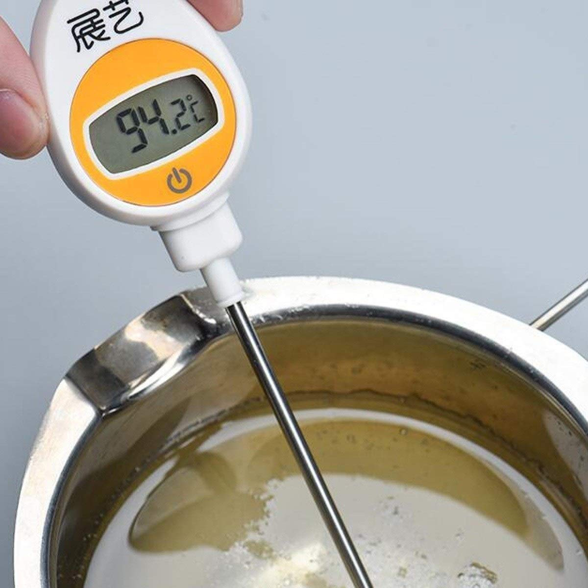 XINGYU Sonde Alimentaire, thermomètre électronique, thermomètre à sonde Liquide de Cuisine, Outil de Cuisson Outils ménagers très utiles (Couleur: Blanc)