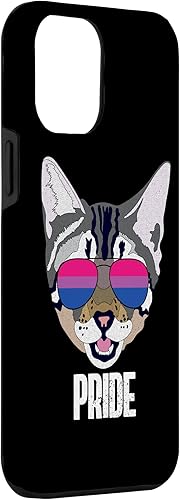 Vista 27 de iPhone 11 Pro Bisexual Pride Funny Cat Bi Pride Case