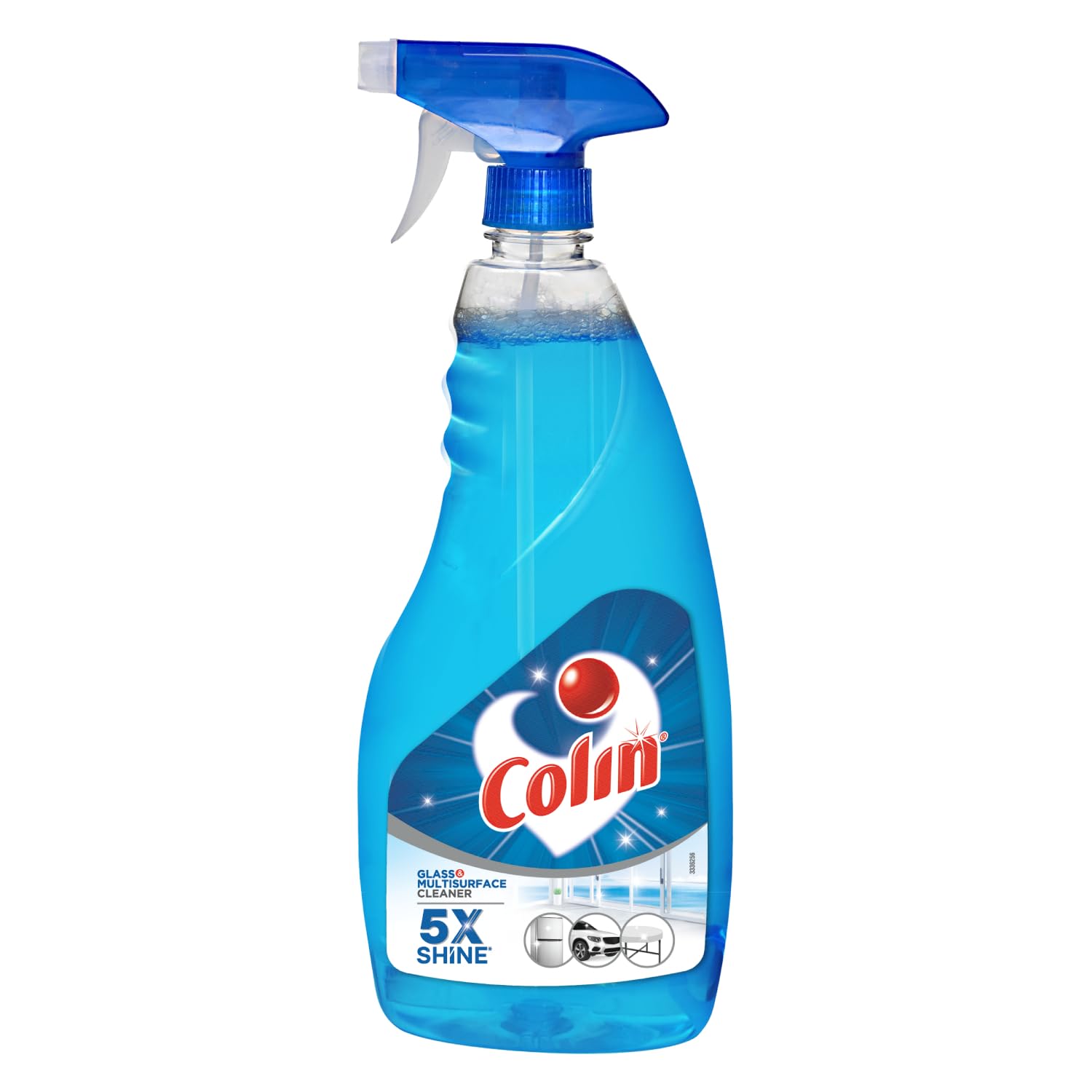 Colin Glass and Surface Cleaner Liquid Spray, 750 ml | India's #1 Glass Cleaner | Glass Cleaner for Car, Kitchen and Home Surfaces | Multi Surface Cleaner