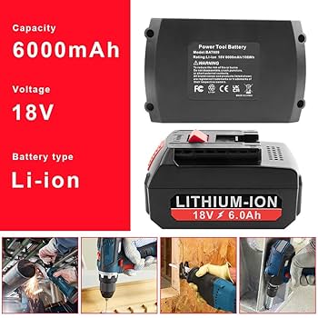 Amazon.com: Labtec BAT609 18V 6000mAh Lithium Battery