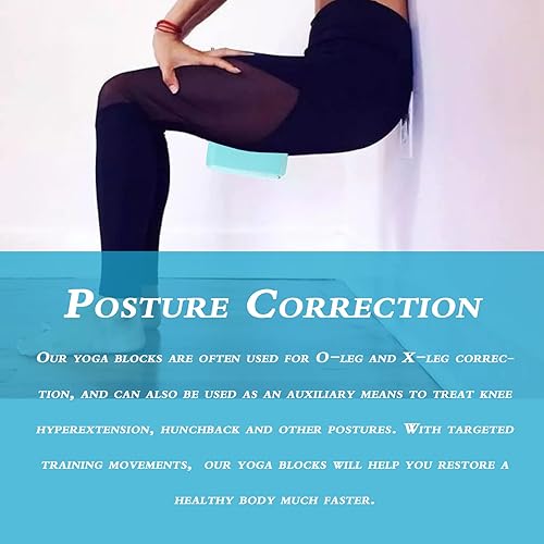 Miniatura 5 de Paquete de 2 bloques de cuña antideslizantes profesionales para sentadillas, rampa elevada de talón para sentadillas, plataforma de elevación