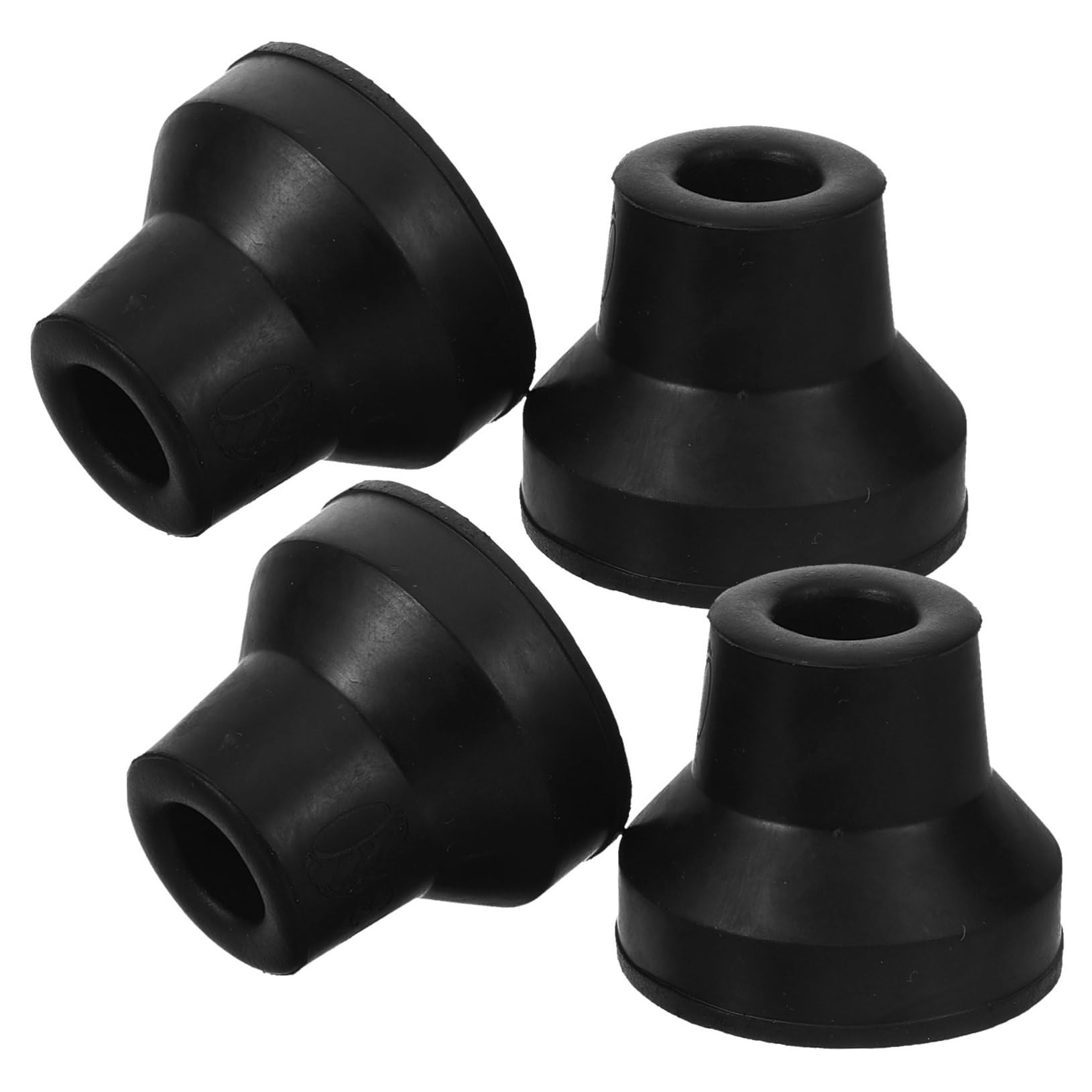 BESTYASH Set of Crutch Pads Cane Tips Rubber Cane Feet Replacement for Walking Sticks