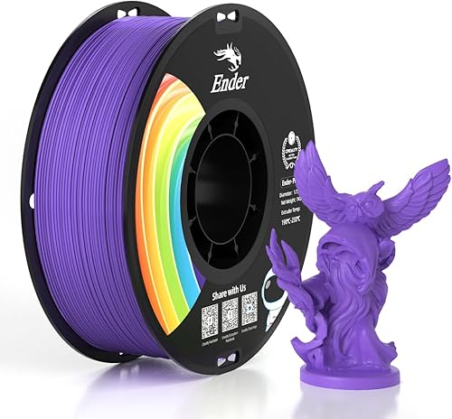 Creality PLA Plus - Filamento de 116, resistencia PLA Pro mejorada, precisión dimensional de +- 0.03 mm, carrete de 2.2 libras, filamento Ender PLA+