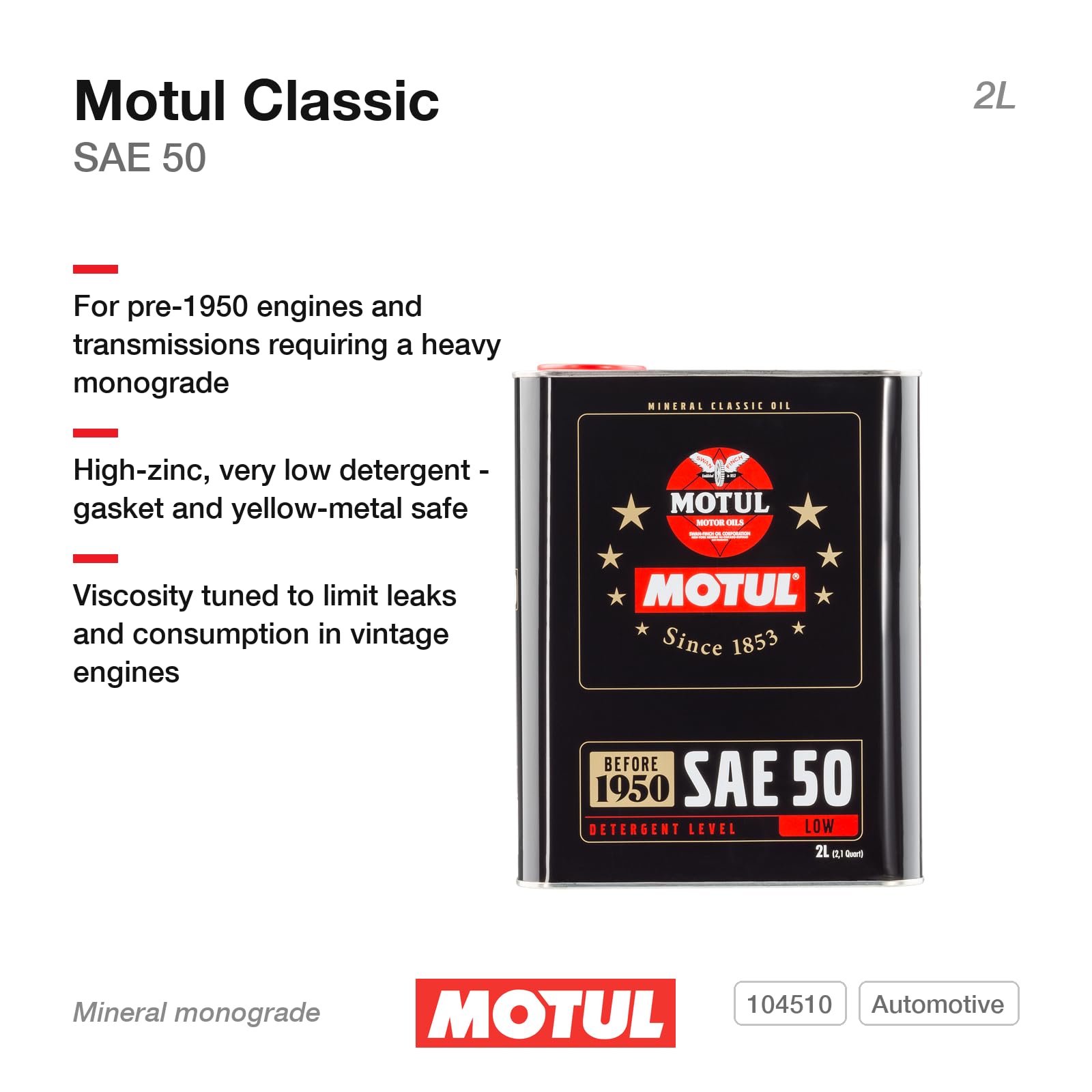 Amazon | モチュール(Motul) CLASSIC OIL (クラッシック オイル) 50