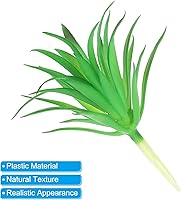 Vista 4 de PATIKIL Plantas suculentas artificiales, paquete de 2 plantas falsas pequeñas, plantas suculentas falsas sin maceta para decoración del jardín