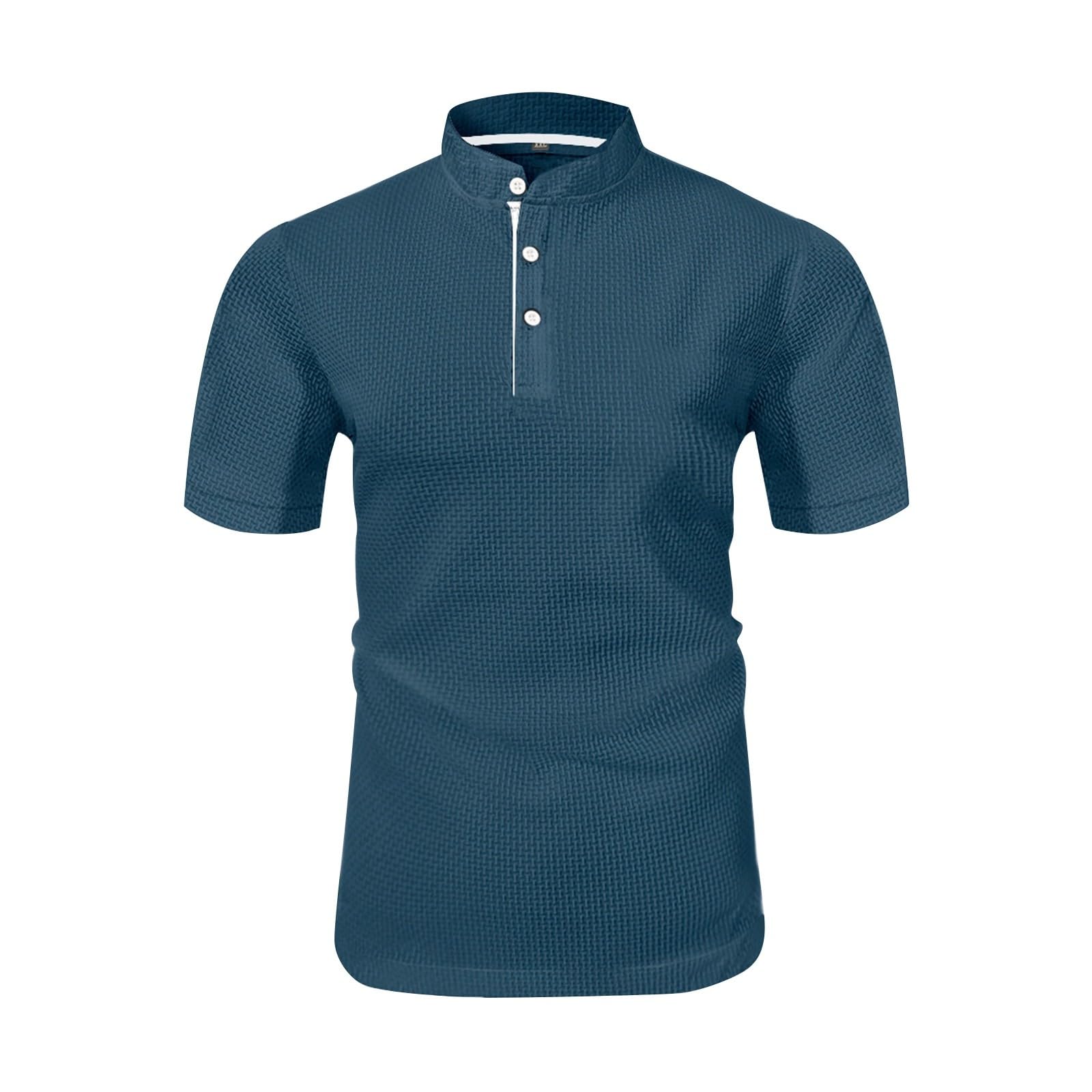 Polo Golf Hombre, Moda Poliester Grandes Pack Polos Hombre Manga Corta, Deporte Trekking Slim Fit
