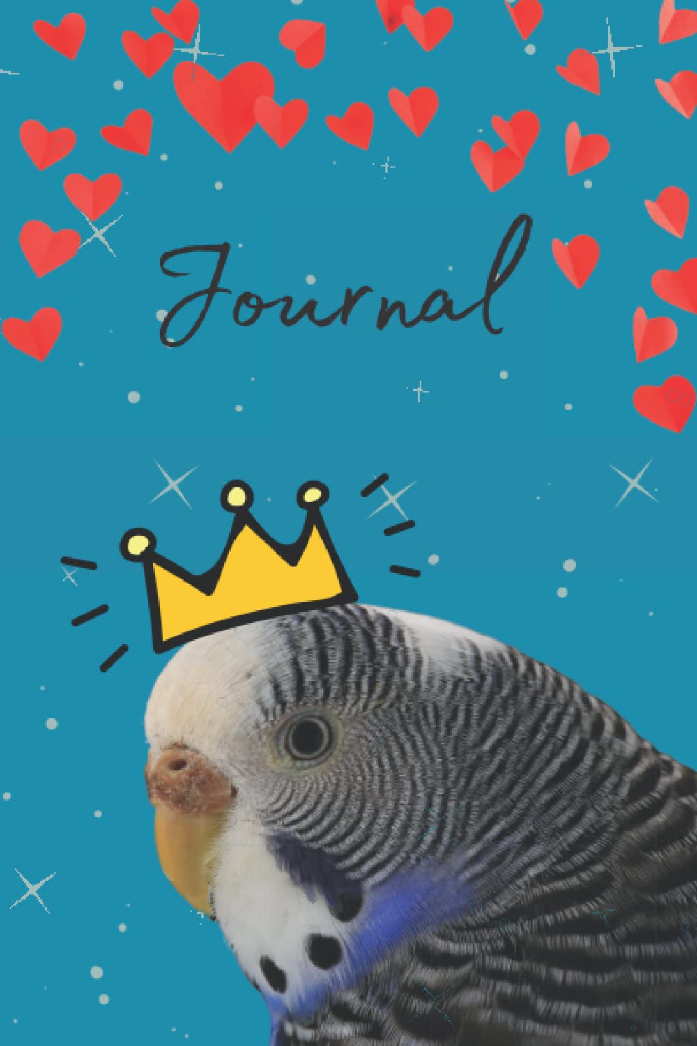Budgie Journal; A Fun Beautifully Lined Notebook for Parrot Lovers, Bird Enthusiasts, and Budgie Owners (6x9" 120pgs)
