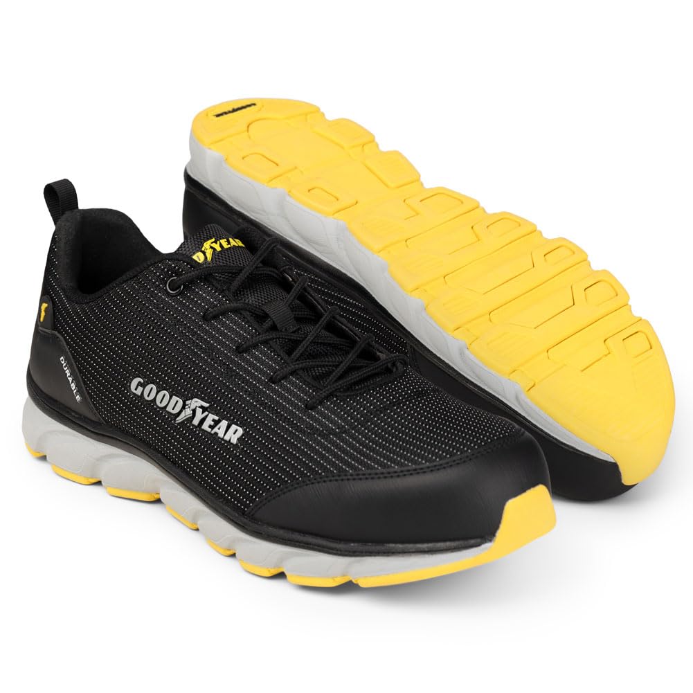 Goodyear Metallfreie Arbeitssicherheit Trainer Mit Non Metallic Stoffkappe S1p / SRA/HRO Bottes de constructionHomme