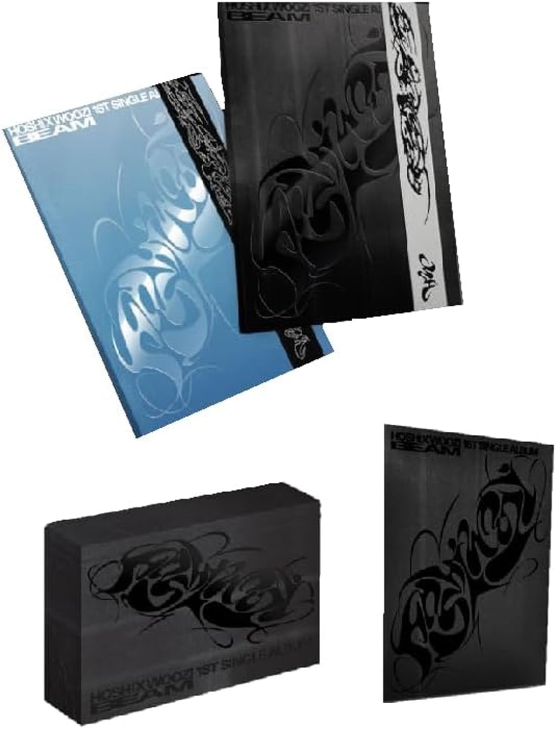 Amazon.com: Seventeen Hoshi X Woozi BEAM 1st Single Album HXW Full