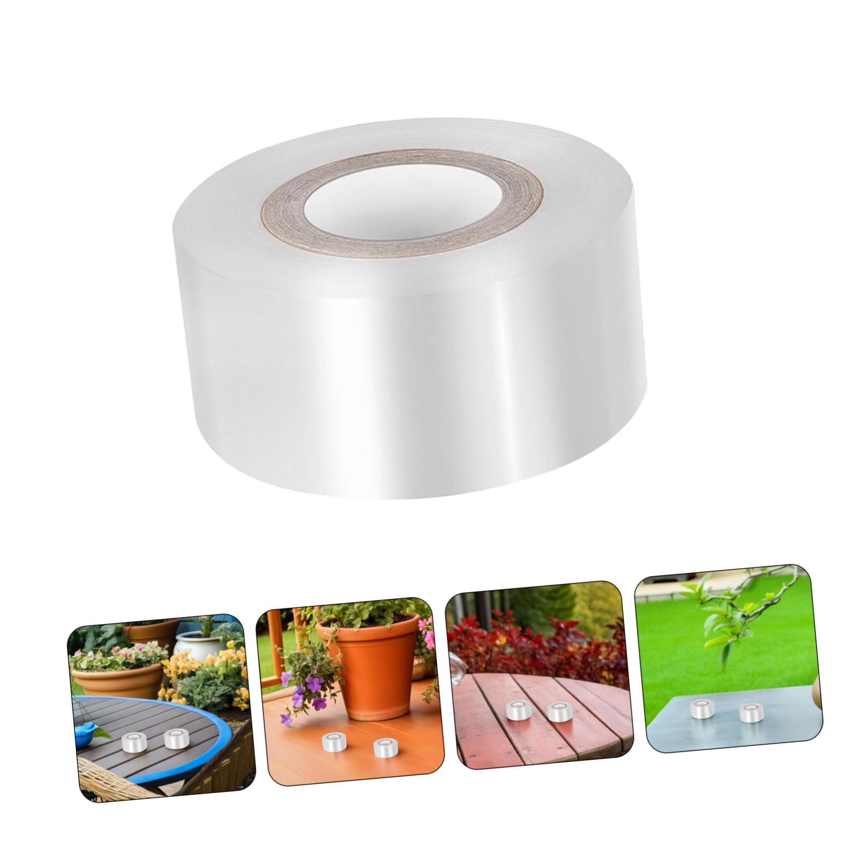 10 Rollen Pfropfband Dehnbares PE Veredelungsband Transparent Pflanzenschutz für Wurzelreparatur Obstbäume Gartenbepflanzung