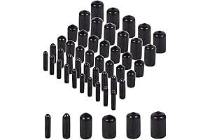 Rubber Screw Caps for Metal Bolts and Rods