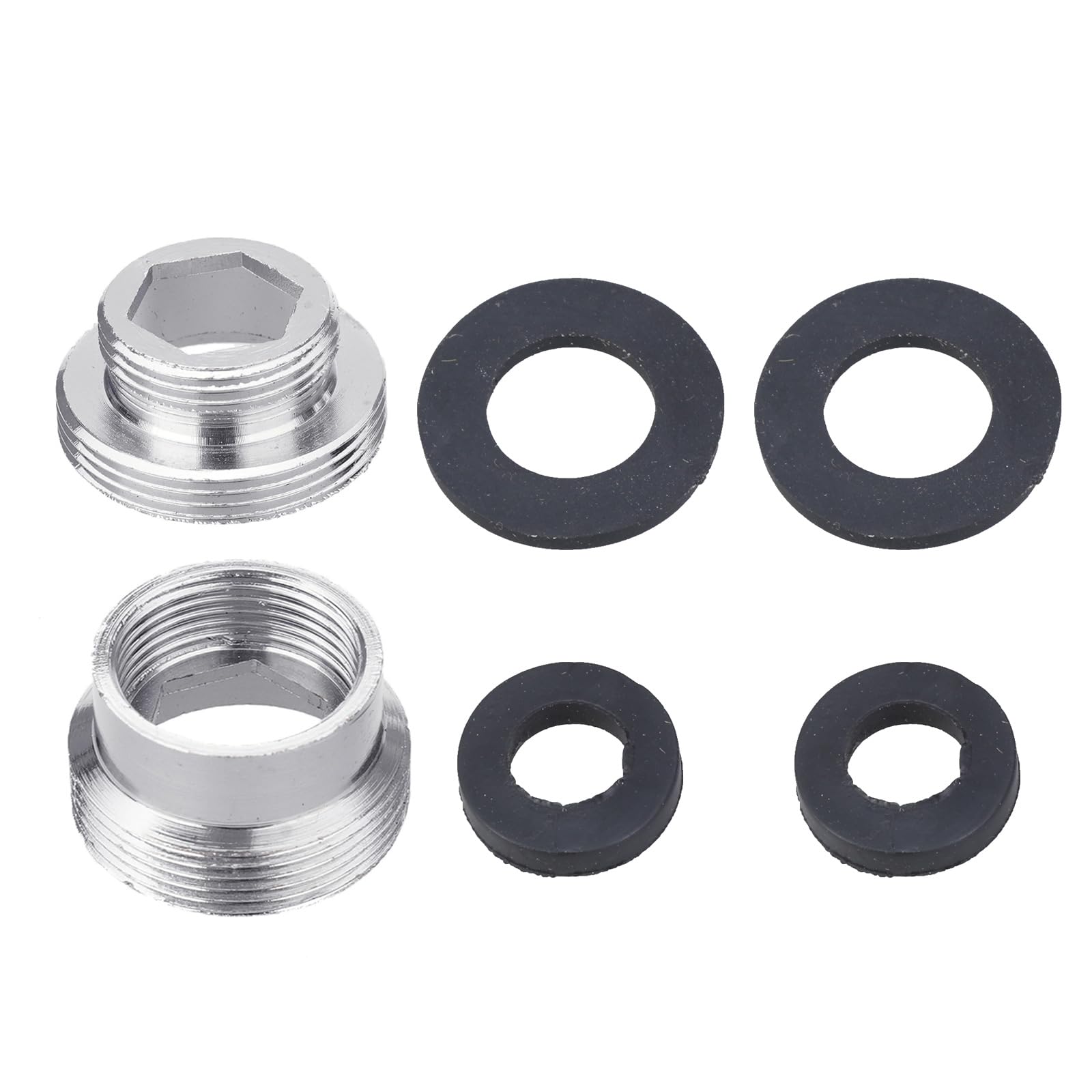 Yanwuwa Multicolor 2Pcs 22Mm To 16Mm Faucet Adaptors Tap Aerator Connector Replacement Kitchen Tap Connector For Kitchen, Bathroom, Sink Aerator