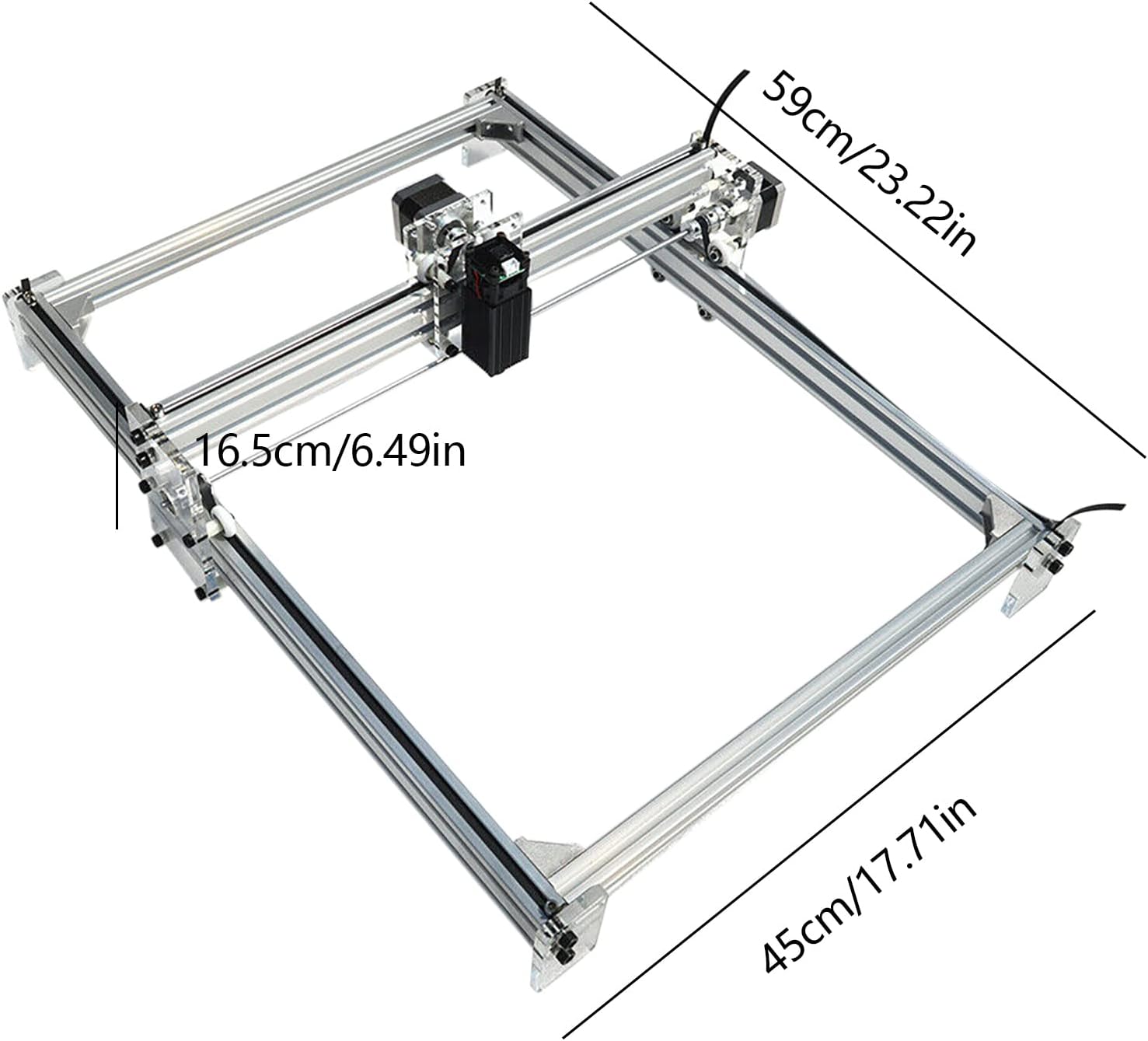Bazargame CNC Laser Engraver Dimensions
