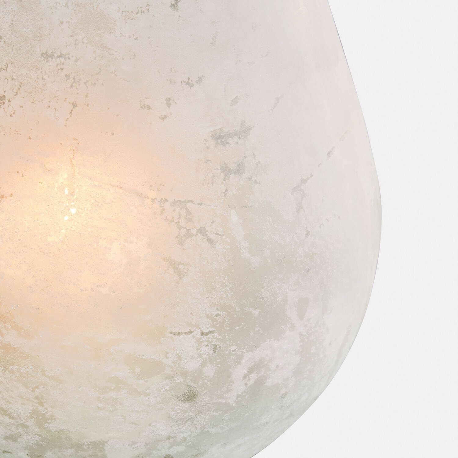 Loberon Windlicht Nareli, antikweiß