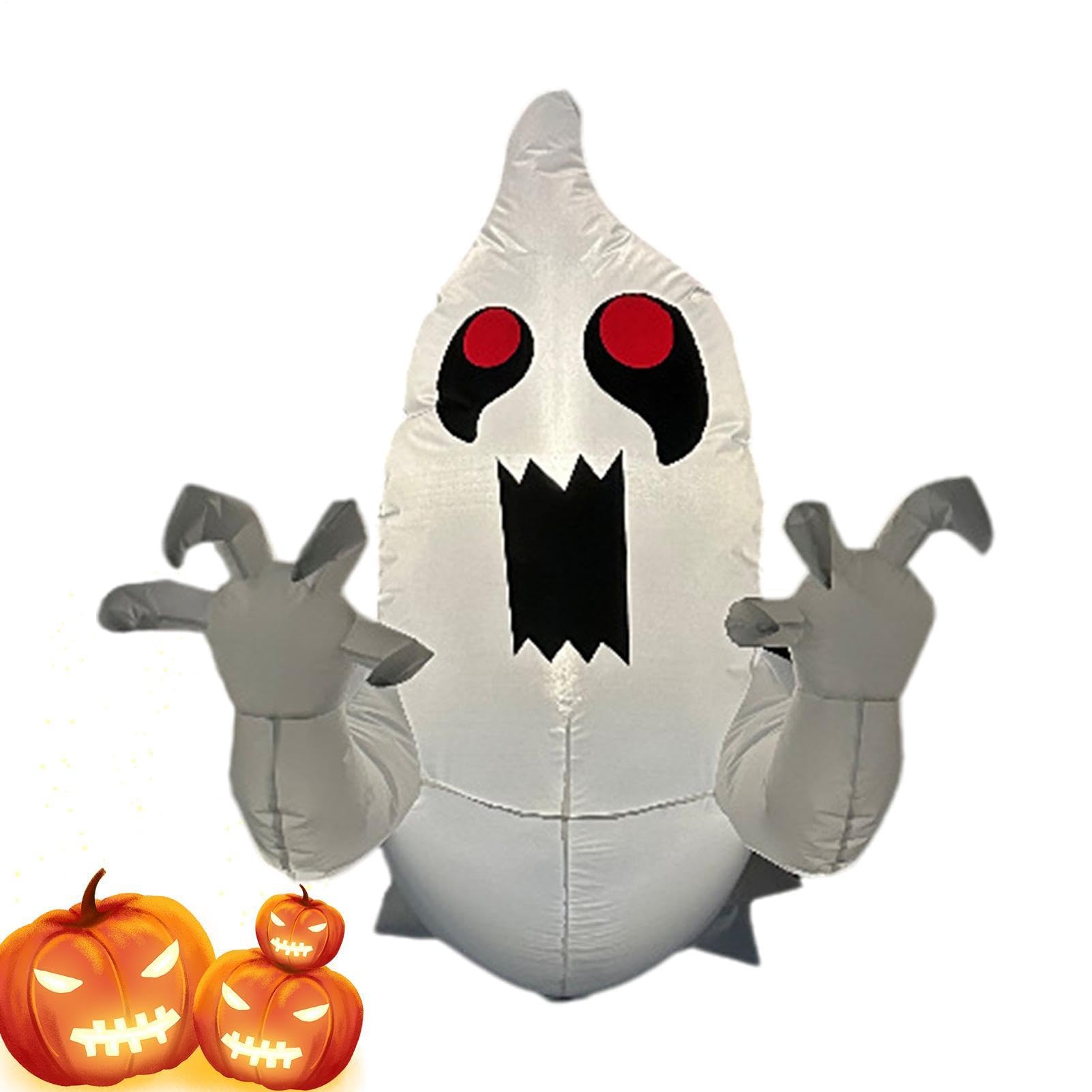 Decorazione Halloween Fantasma Decorazione Autunnale Inquietante con Luce