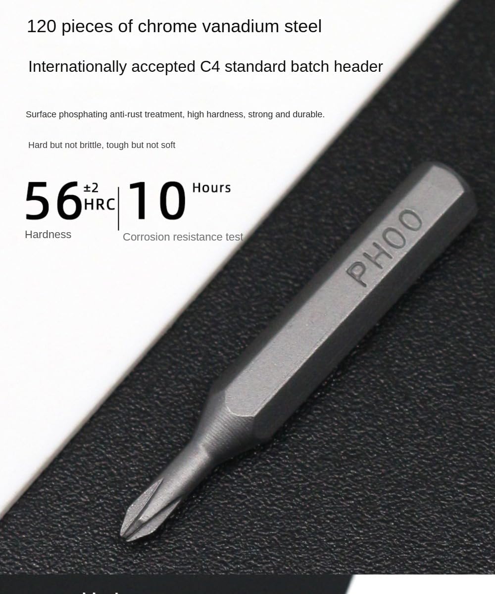 Set di cacciaviti di precisione, piccolo set di cacciaviti 128 in 1, kit di riparazione magnetico per cellulare, laptop, PC, tablet, PS4, Xbox, Nintendo, console di gioco