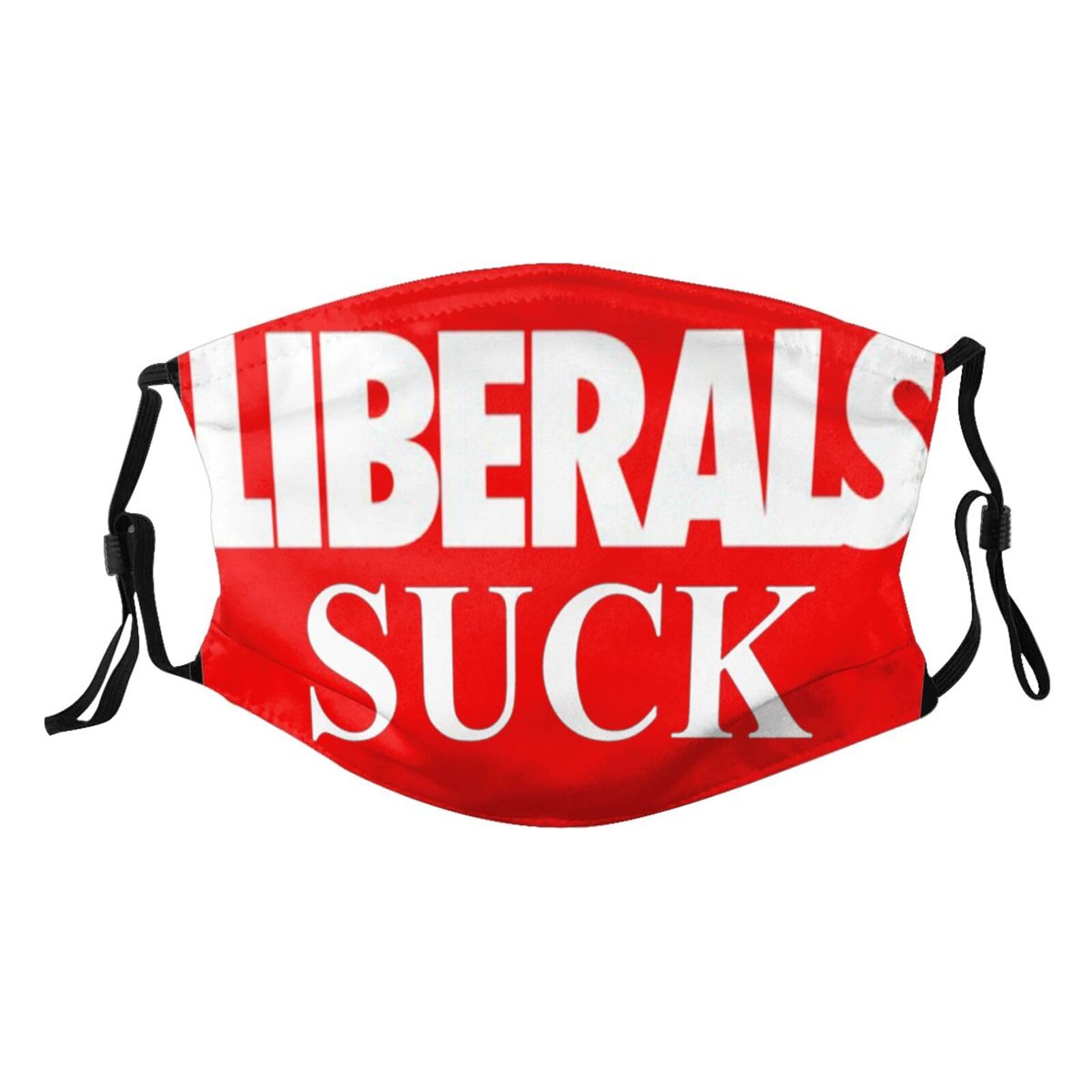 Liberals Suck Adult Dust Mask Adjustable Dust Face with 2 Filter58