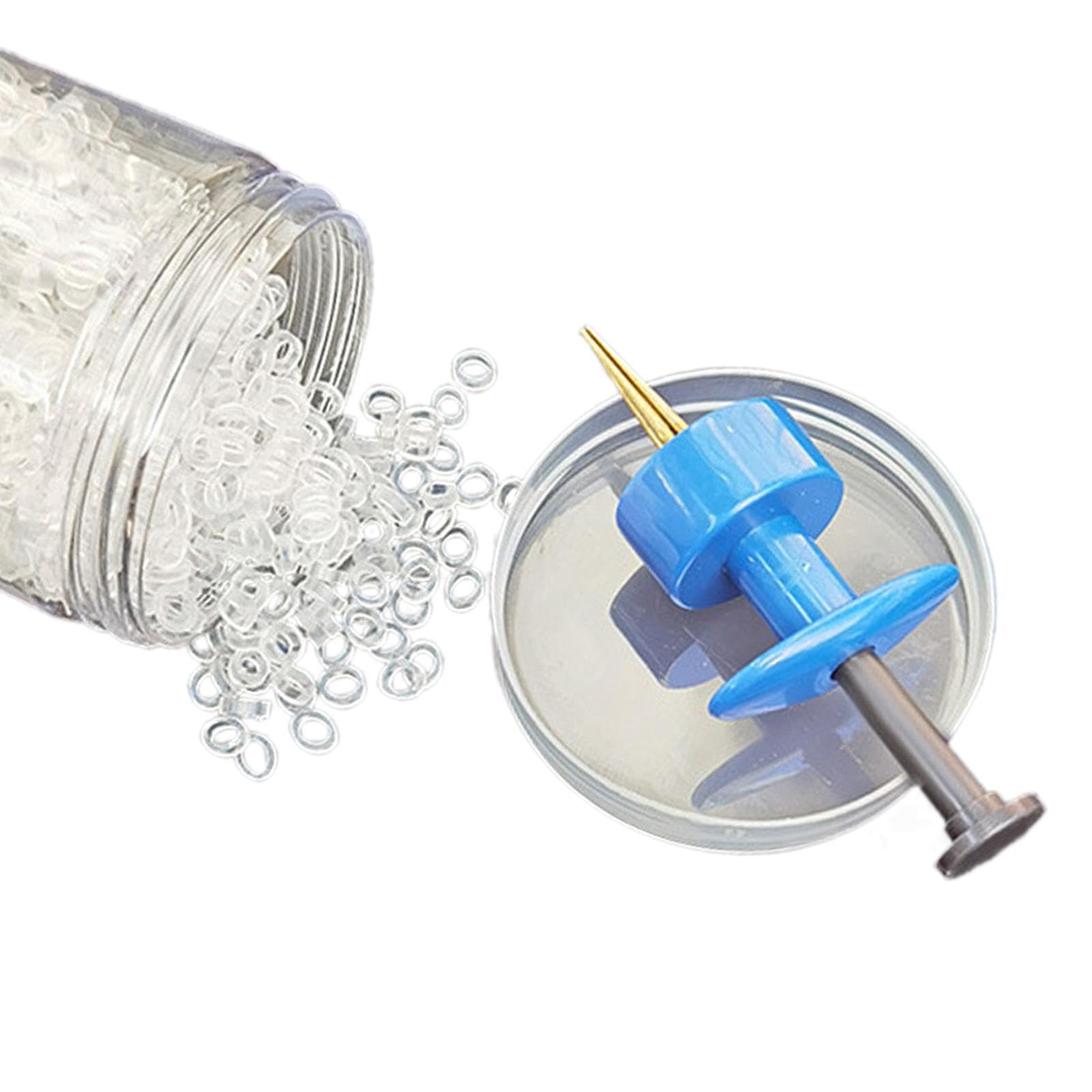 Herramienta de Bandas de Pellets, Herramienta de Bandas de Pellets, Portátil con 400 Bandas de Señuelo, Herramienta de Señuelos de Pesca, Bandera de S