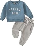 Chemise à manches longues pour bébé avec pantalon élastique