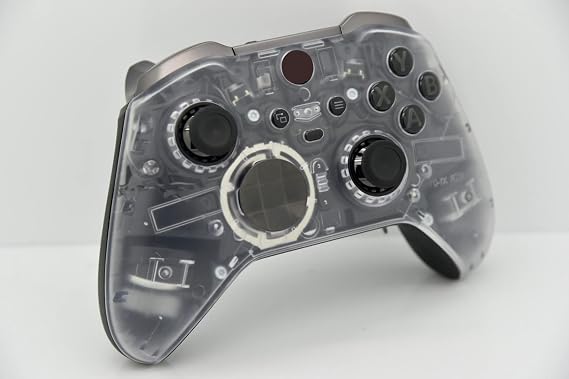 ProControllers LLC Elite 2 カスタムコントローラー PC Windows 10+ シリーズ X/S & One用 クリア