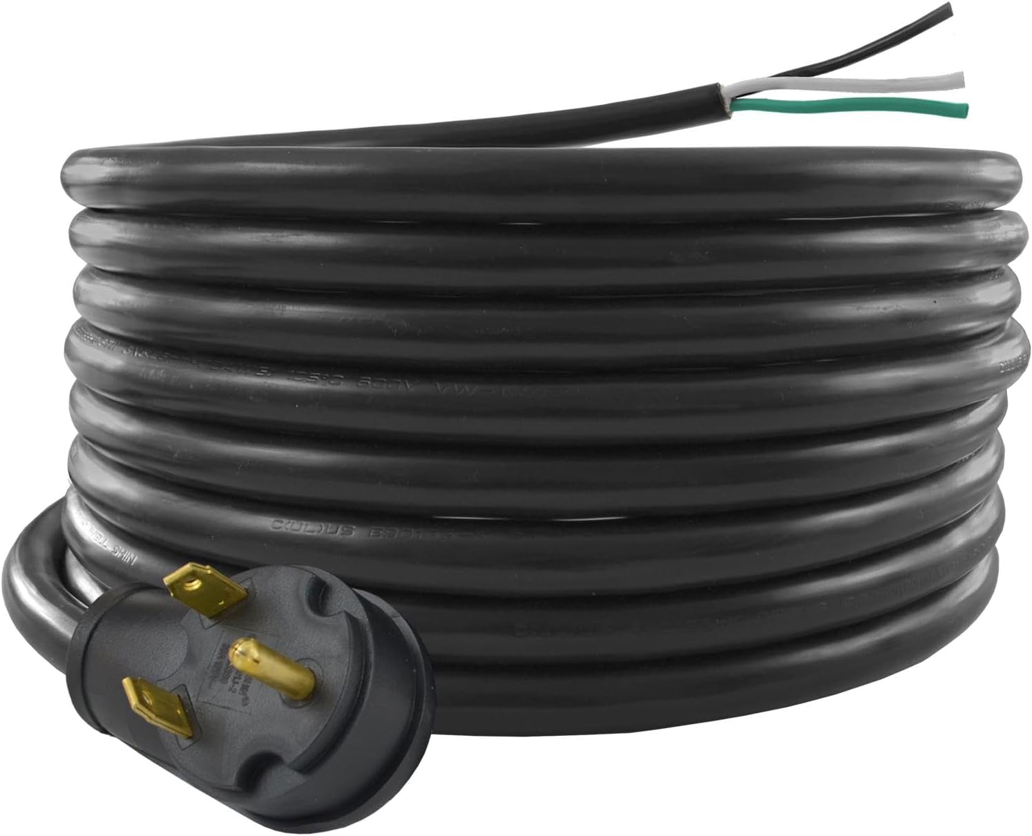 Conntek 30 Amp RV Power Supply Replacement Cord - 25ft