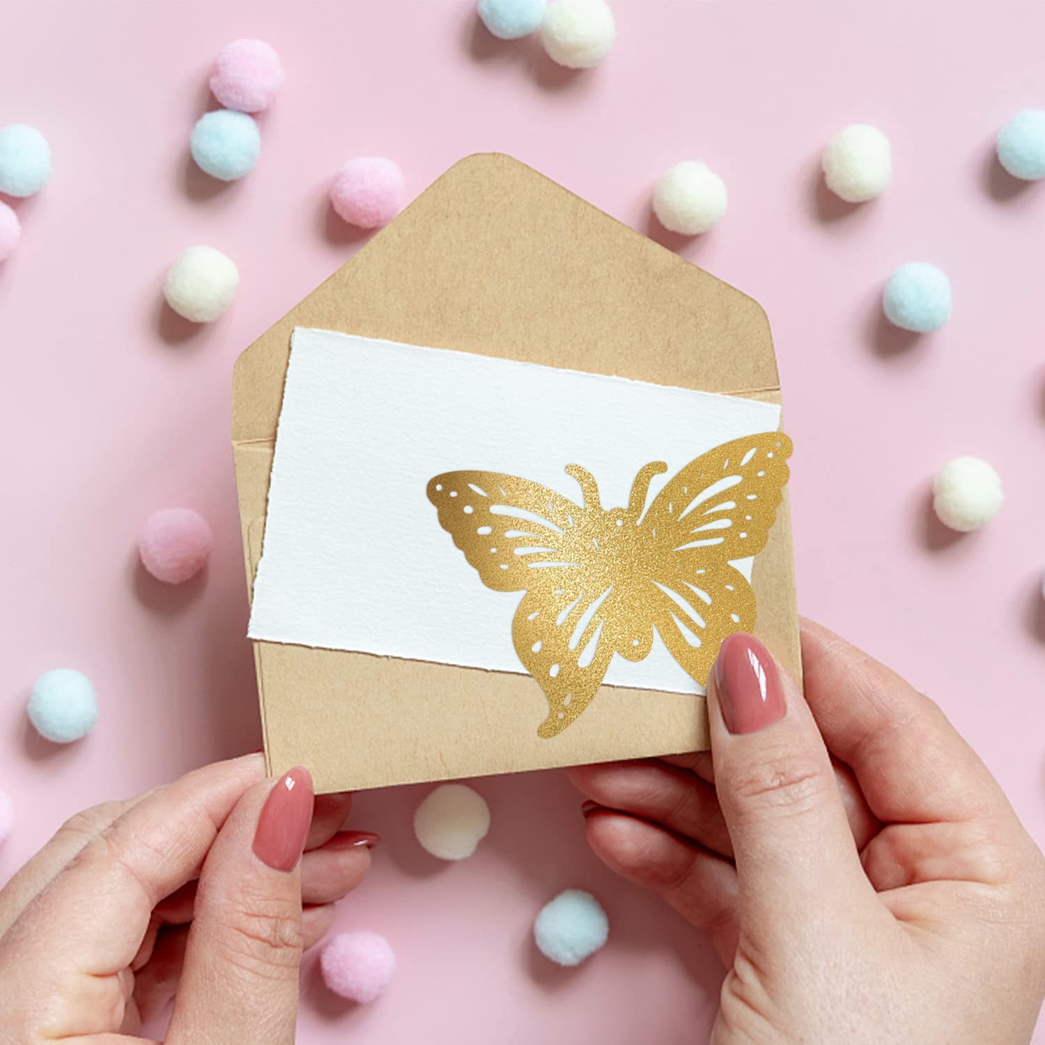 Troqueles De Corte Metal Mariposa Para Manualidades - Plantillas DIY Tarjetas, álbumes Y Decoración