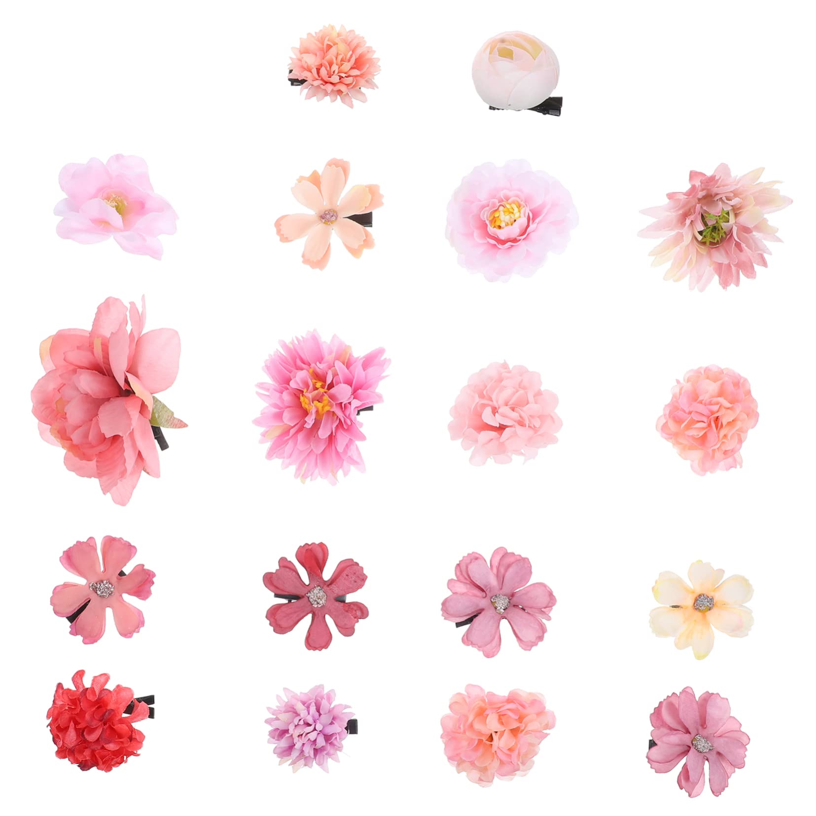minkissy 72piezas Clip De Pelo Floral Para Niñas De De Cabello Bonitas Accesorios Para Cumpleaños y Actuaciones Horquillas Resistentes y Ligeras y Morado