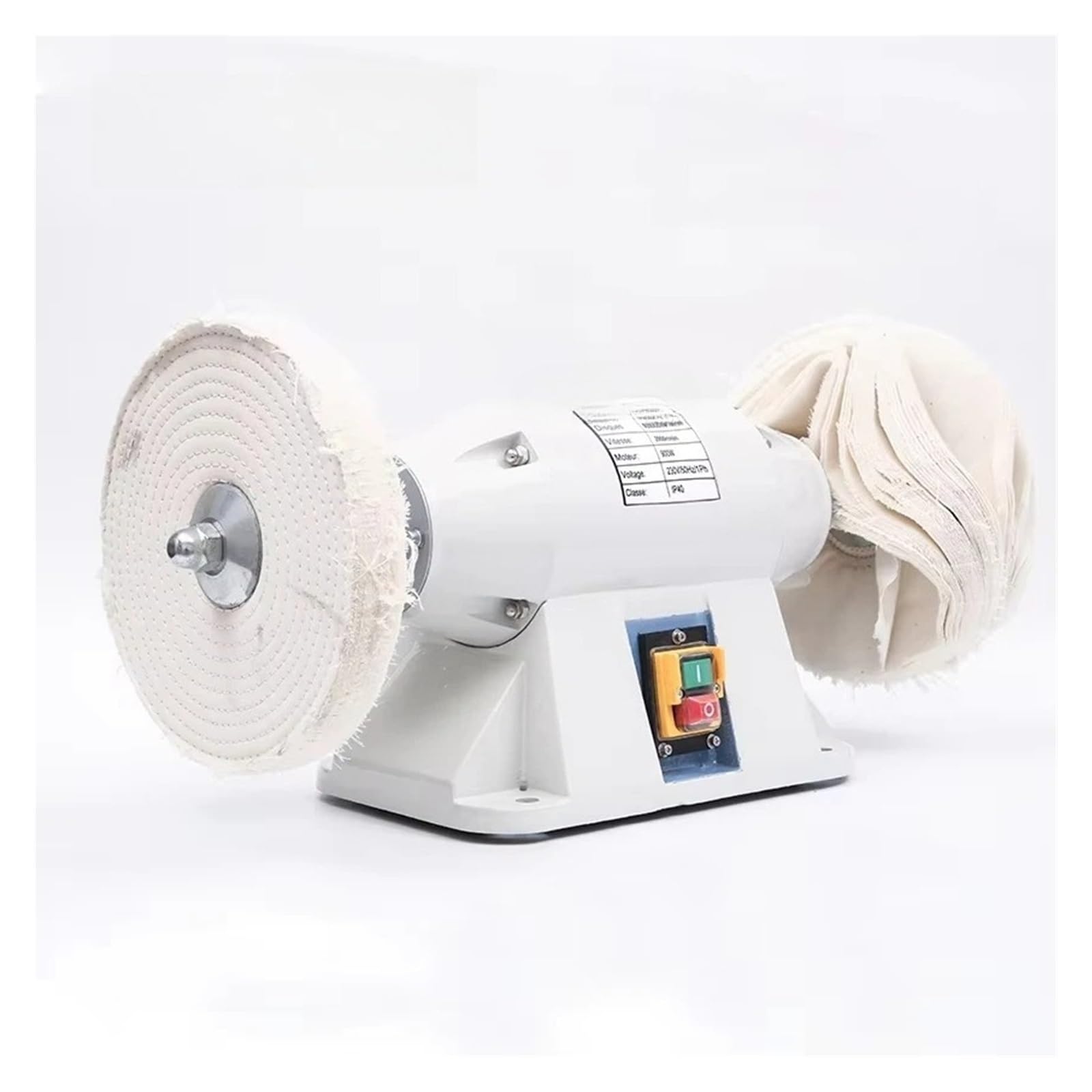 Máquina pulidora de 750W, amoladora de escritorio, rueda de 200mm para molino de uso neral
