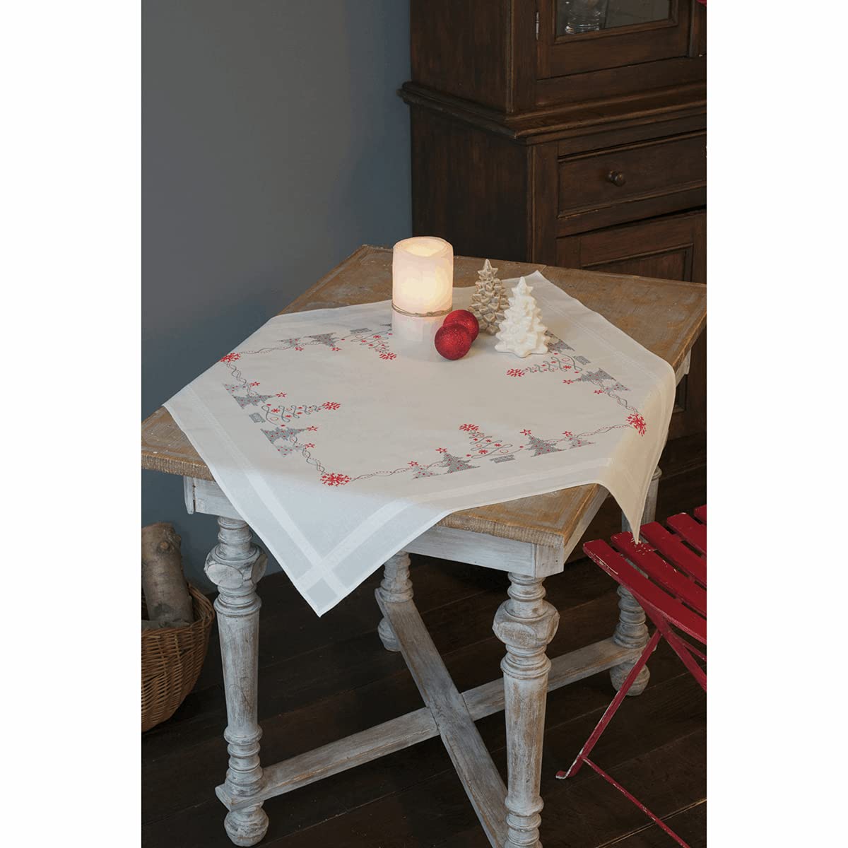 Vervaco Tablecloth Kit, Cotton, Assorted