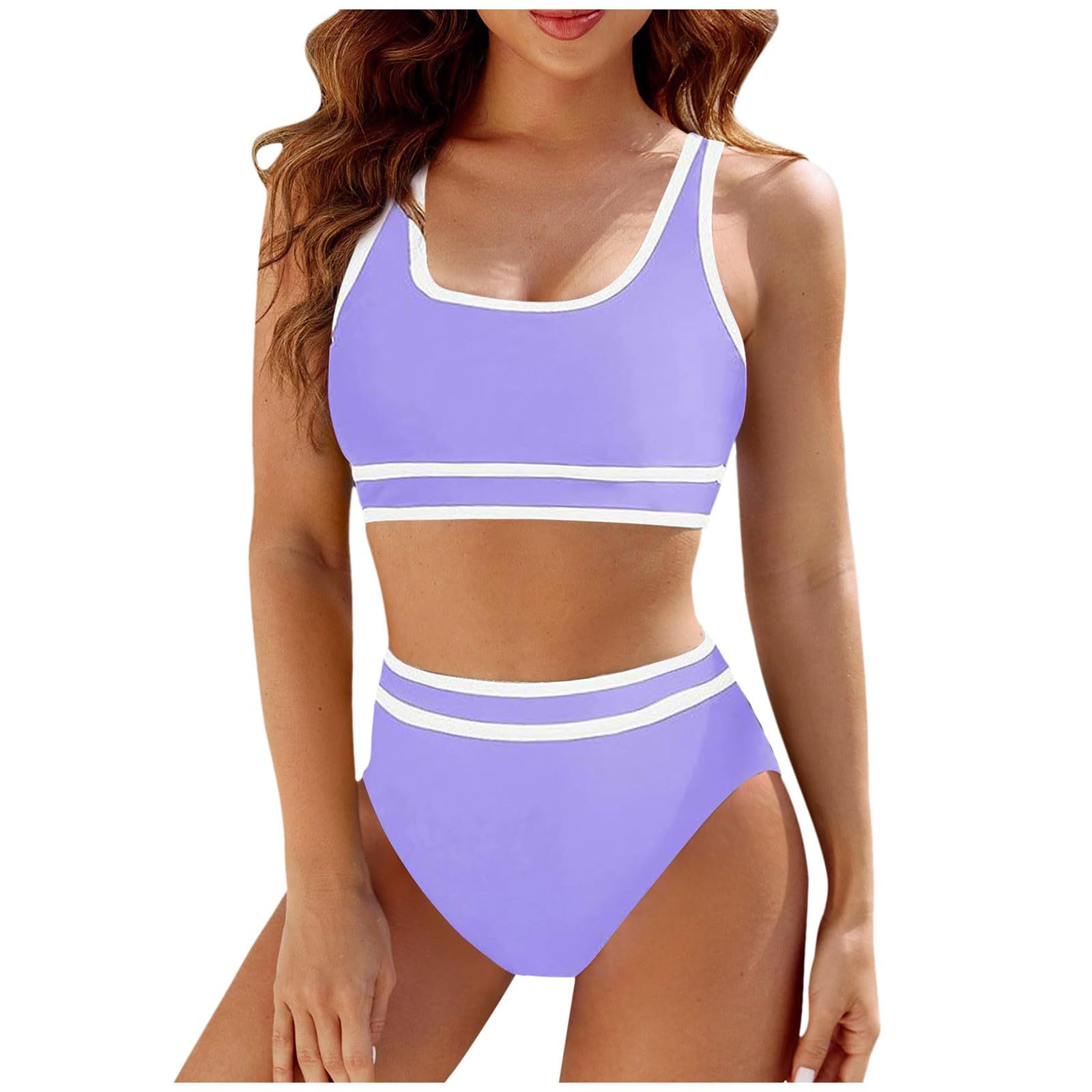 Genérico Bañador Menstrual Niña - Bañador Mujer Reductor Bañador Neopreno Mujer Bikini Menstrual Mujer Baño Bikini Manga Larga Bikini Mujer Tanga Bikini Talla Grande Bañador Reductor 7#