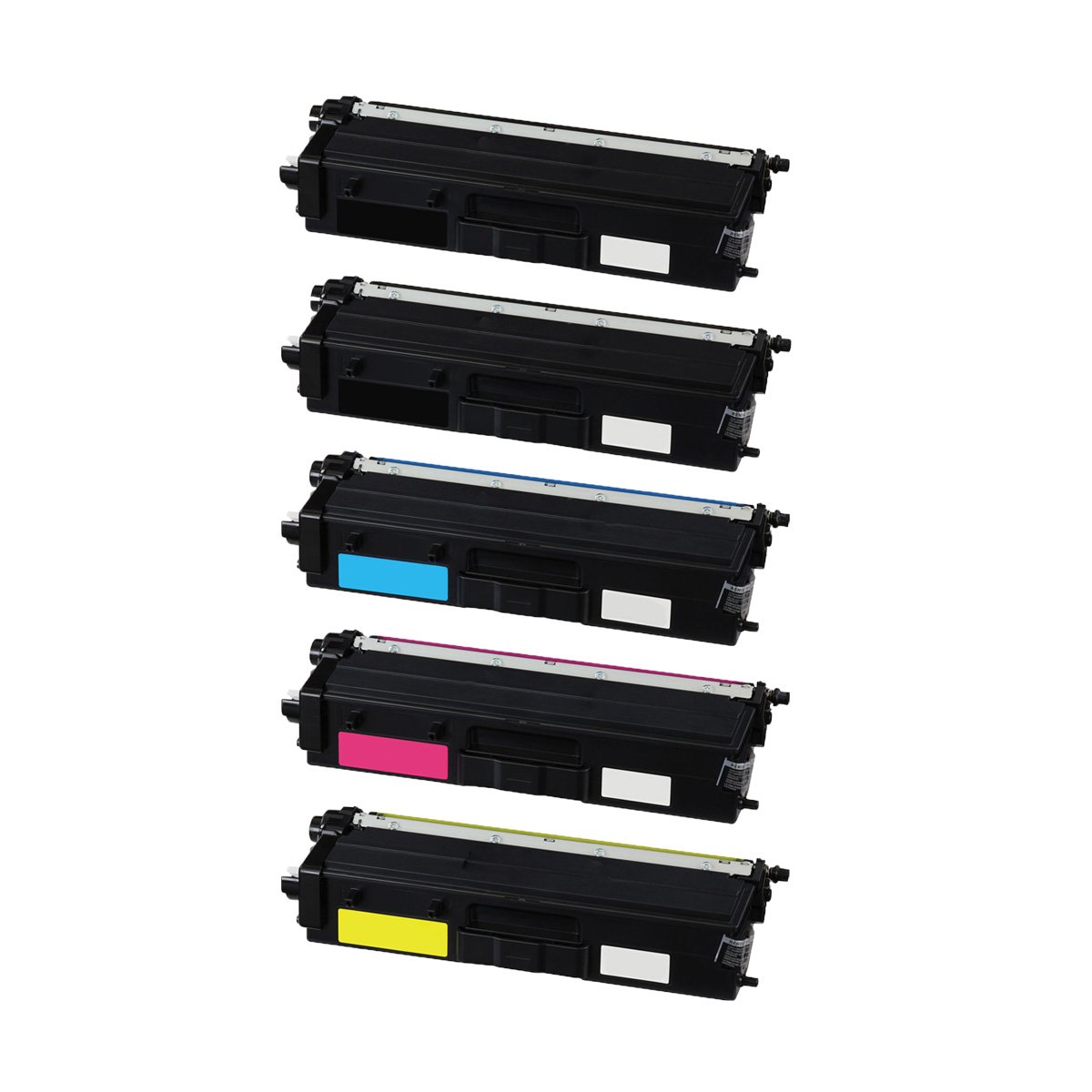 Bandar 5 Pack TN433 Toner High Yield Ink Cartridges Black Magenta Cyan Yellow Compatible With Brother MFC-L8610CDW HL-L8260CDW MFC-L8900CDW HL-L8360CDW HL-L8360CDWT (BBCMY)
