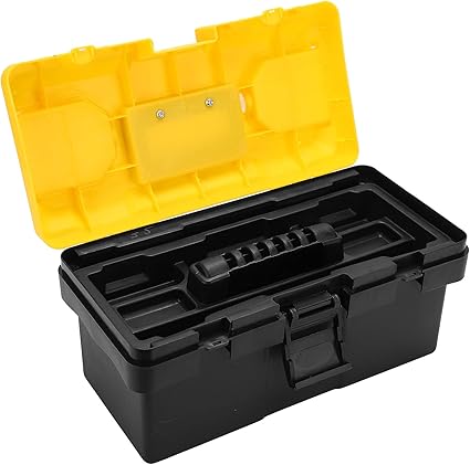 Amazon Co Jp 修理工具箱 磨かれたハンドル家庭用の便利な工具箱 Diy 工具 ガーデン