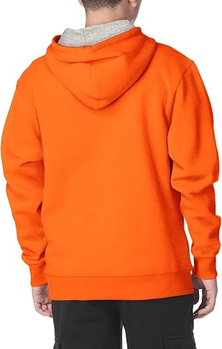 Miniatura 81 de Champion - Sudadera con capucha para hombre, cómoda, de vellón Powerblend (tallas regulares o tallas grandes o altas). Negro - C Logo