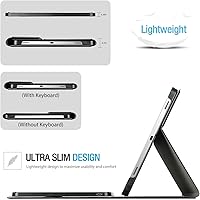 Vista 5 de ProCase Funda de teclado para Galaxy Tab S10+ 2024/S9+ Plus 2023 de 12.4 pulgadas con soporte para S Pen, teclado inalámbrico desmontable magnético