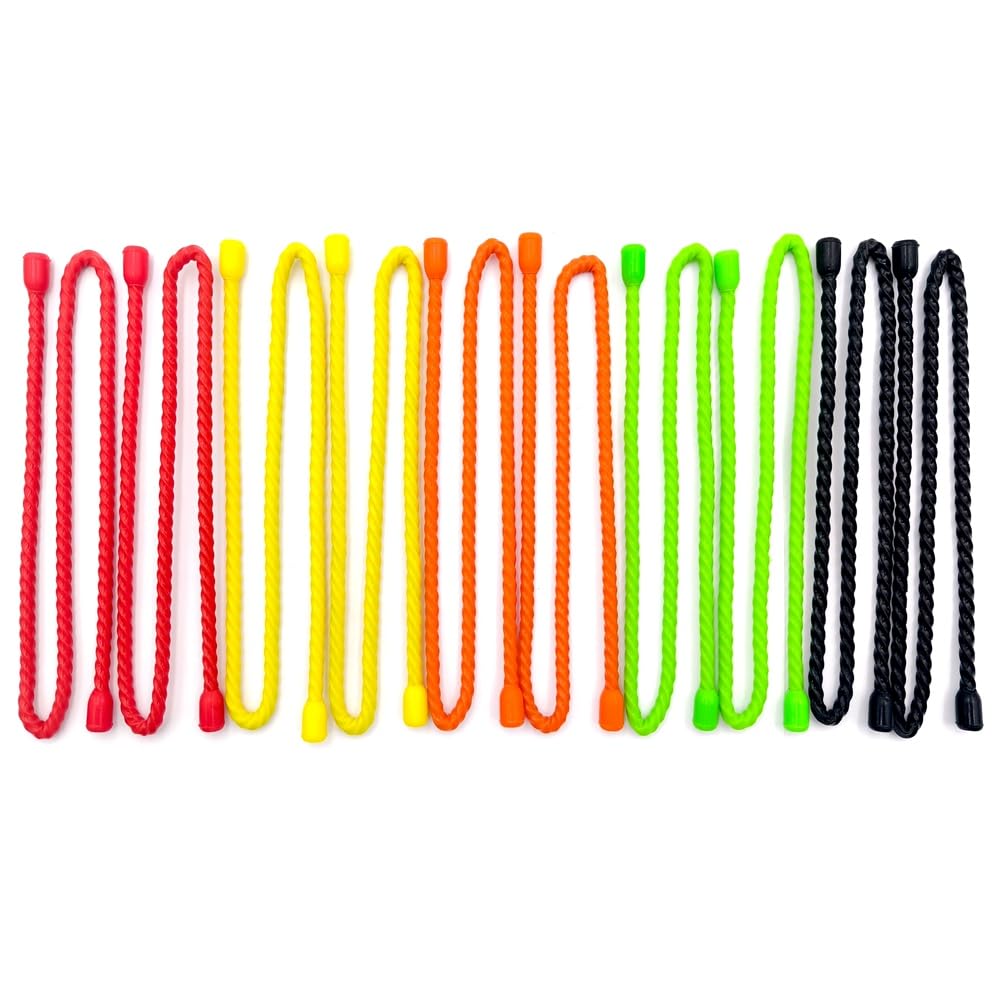 Lklncxc One Color Cable Ties 10Pc 18Inch Silicone Cable Ties-Reusable Twist Ties Bendable For Bundling Holding,Cord Tie For Indoor Outdoor