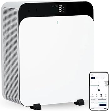 BLUEAIR Purificador de aire Premium para habitaciones de hasta 131 m², Adecuado para alérgenos de mascotas, virus, bacterias y espacios grandes, Classic Pro CP7i