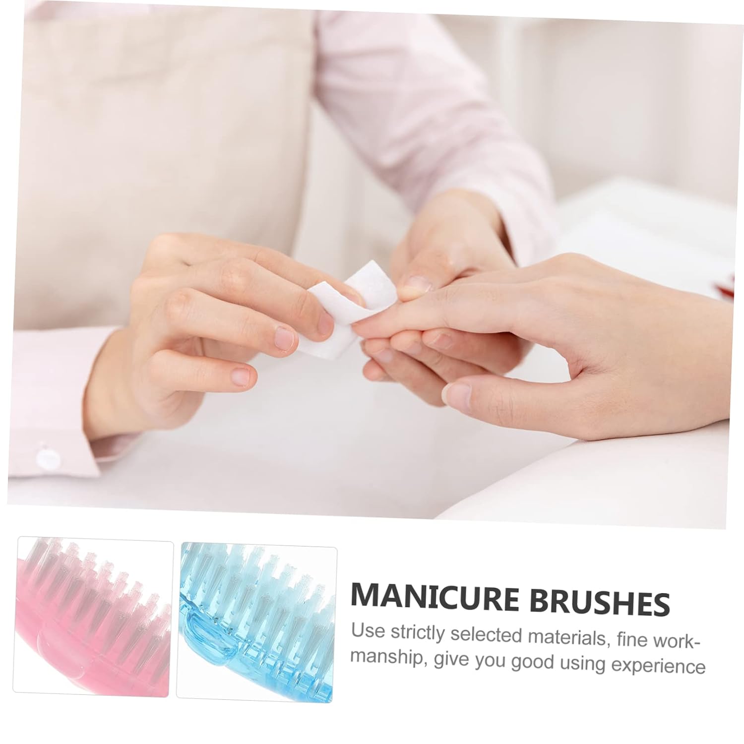 Nail Scrubber Brush Animal Shape Nail Brush Manicure Tool Random Color