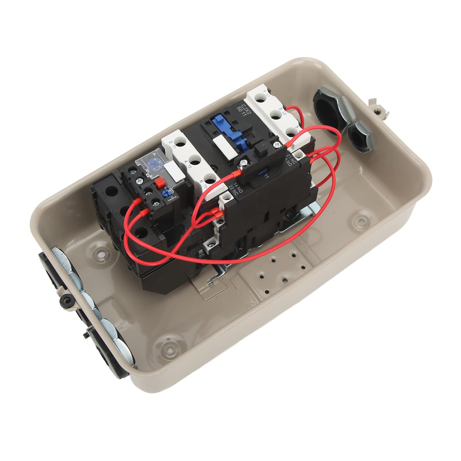 Controlador de interruptor de control de arranque del motor magnético 1 Fase 220/230V 37-50A Arinete del motor estable para aplicaciones de agua del compresor de aire