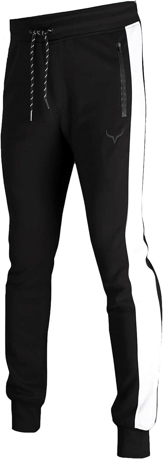 SCREENSHOT Sports Mens Spandex Fleece Athletic Jogger Fitness Workout Gym Sweatpants