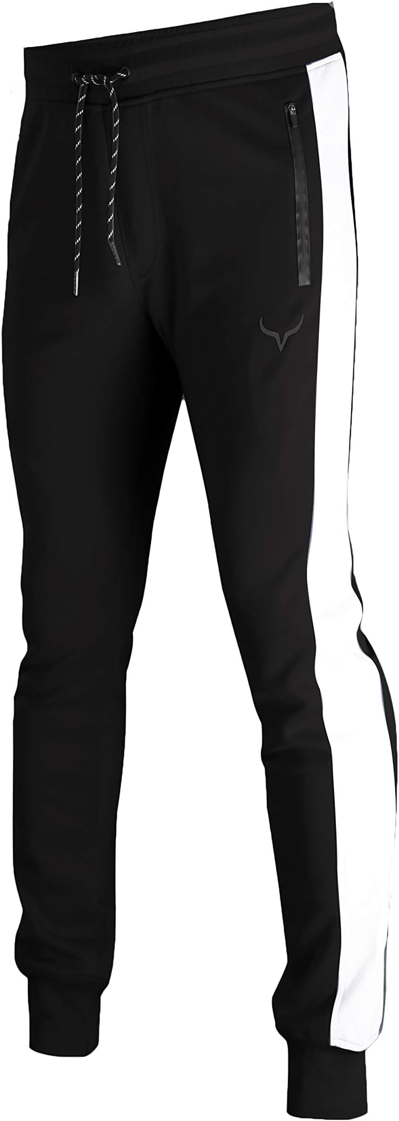 Mens Spandex Fleece Athletic Jogger Fitness Workout Gym Sweatpants