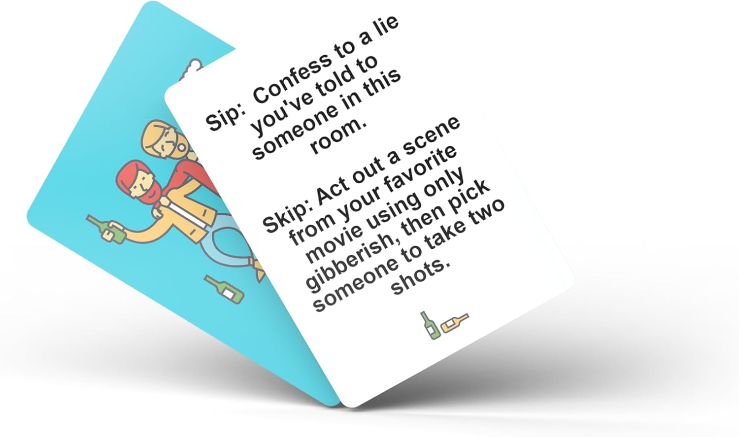 Sip Sip Hooray Drinking Card Game – Fun Party Game for Adults, Couples, and Friends | Perfect for Drinking Parties, College Gatherings, and Game Nights