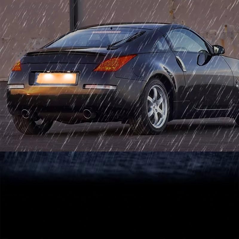 Luces de matrícula para Nissan Pulsar N16 juego de plafones traseros compatibles 26510CD00A 7