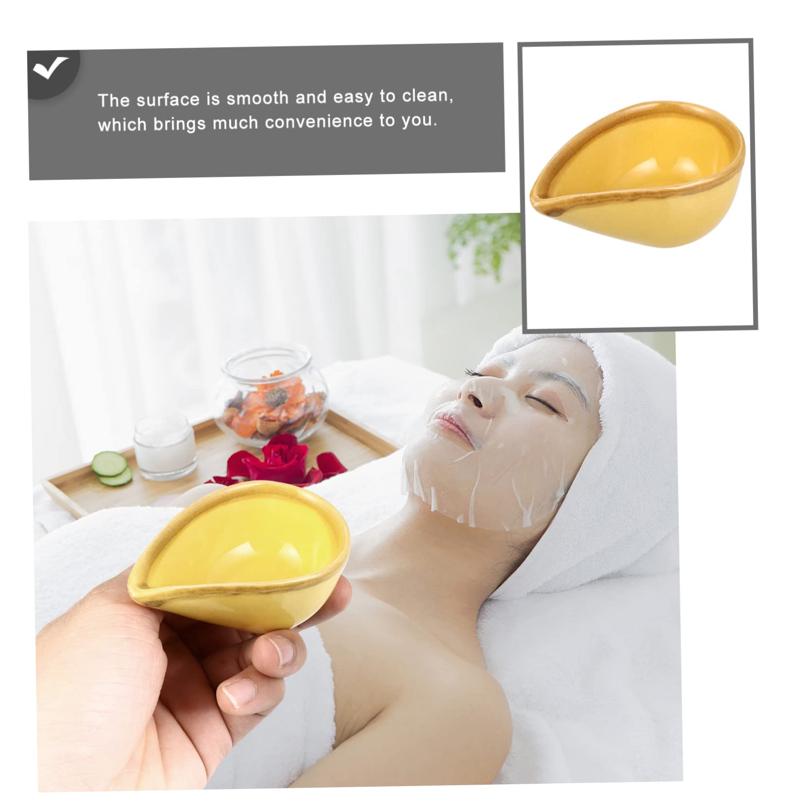 Keramik-Schale Für ätherische Öle & Gesichtsmasken | Grün, Ca. 8,5 Cm | Mischschale Für Salon & Zuhause
