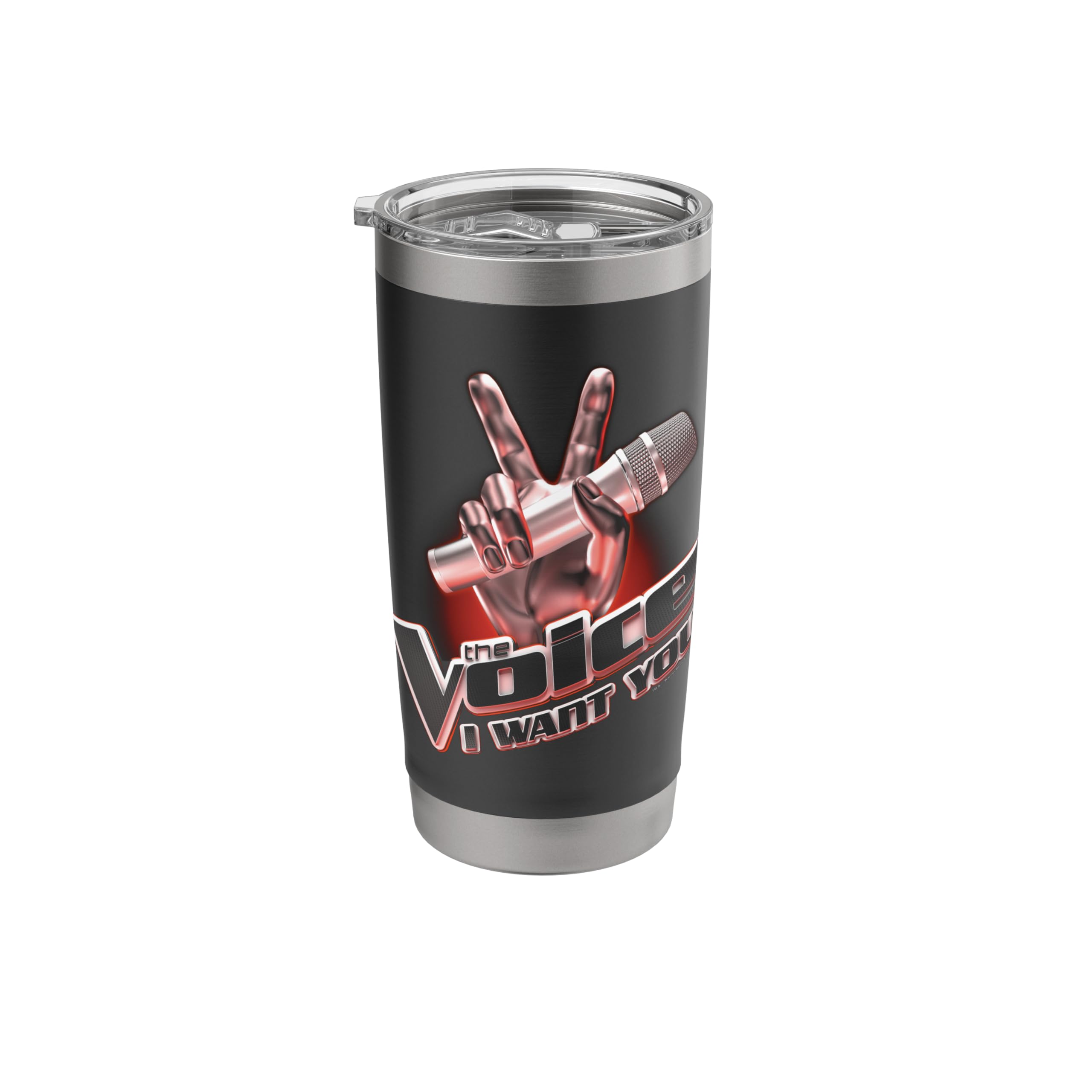 The Voice Logo Stainless Steel Insulated Tumbler