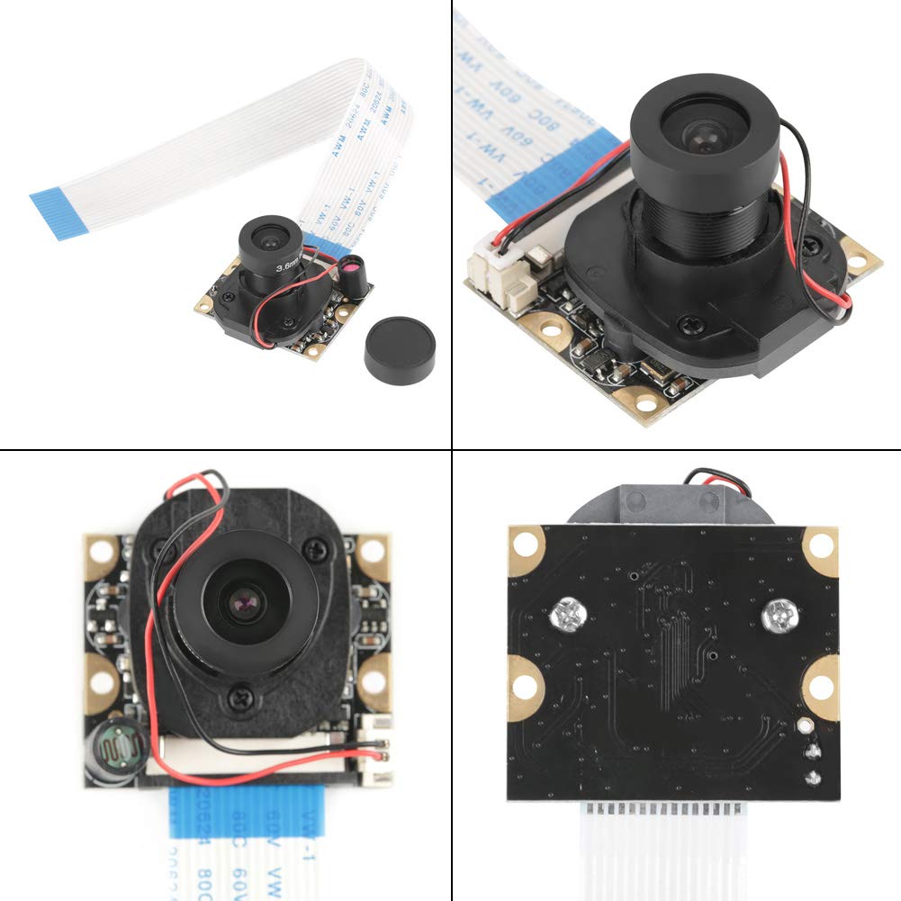 Camera Module, Automatically Switch IR Cut Fixed Lens Clear Image HD Ribbon Cameras Board with 15cm Cable for B 3 2-image-38