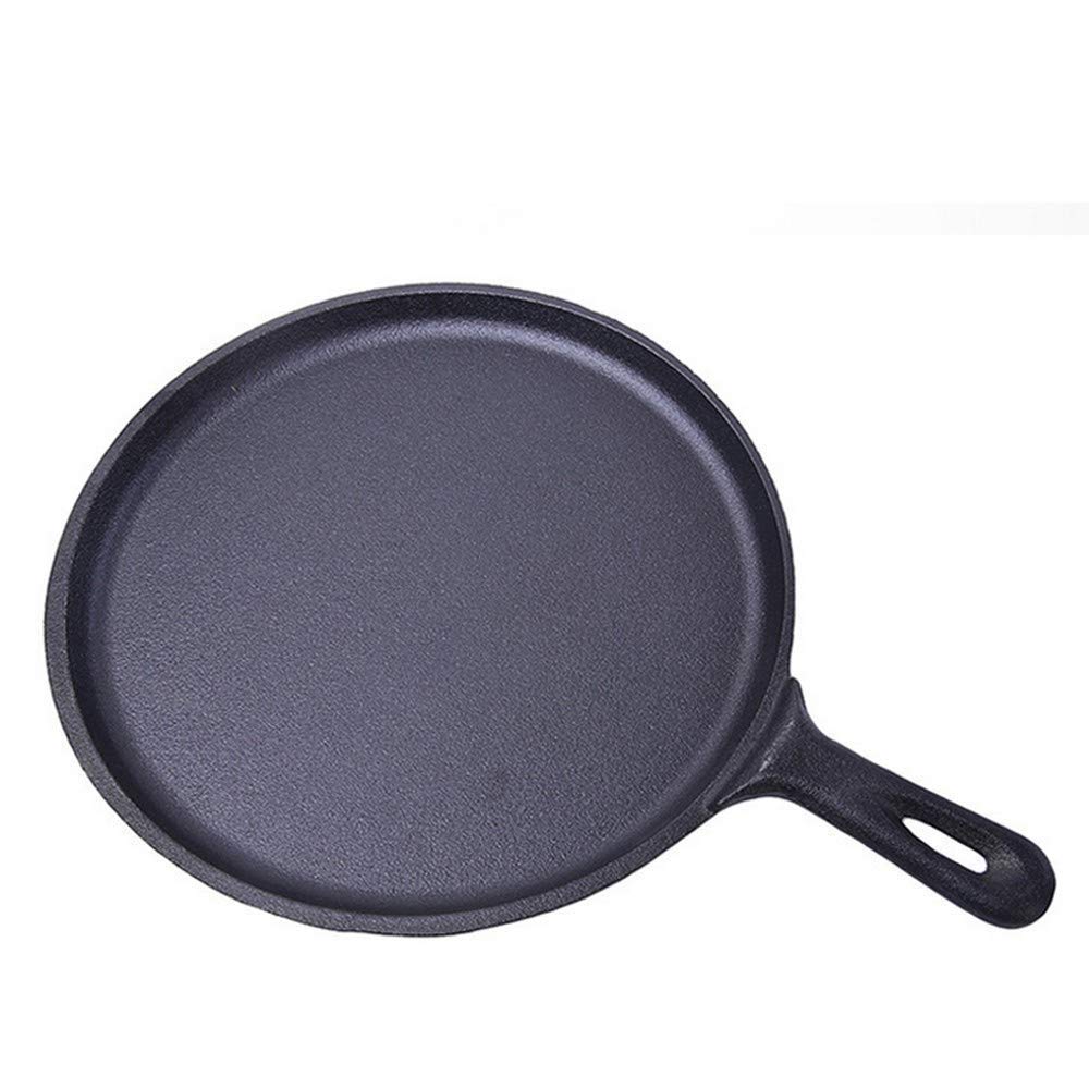 ZHTY Pot Non-Stick Frying Pan, Saucepan Skillet Pan Cast Iron Pancake Pot Uncoated Pig Iron Pot Pancake Pot
