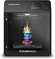 Vista 9 de FLASHFORGE Adventurer 5M Impresora 3D con Nivelación Automática Completa, Impresión de Alta Velocidad Máxima de 600mm/s, Extrusora Directa de 280°C